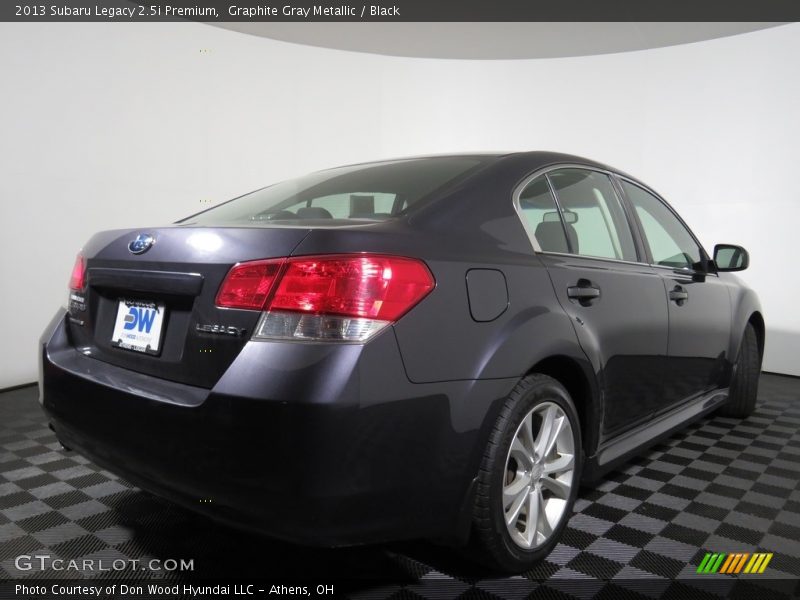 Graphite Gray Metallic / Black 2013 Subaru Legacy 2.5i Premium