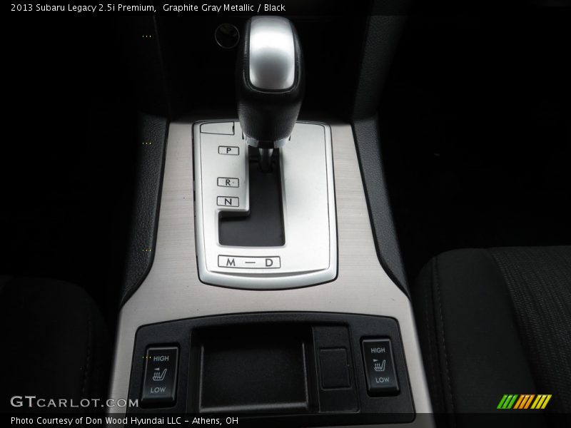 Graphite Gray Metallic / Black 2013 Subaru Legacy 2.5i Premium