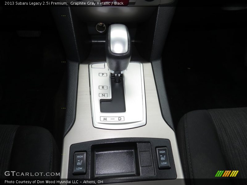 Graphite Gray Metallic / Black 2013 Subaru Legacy 2.5i Premium