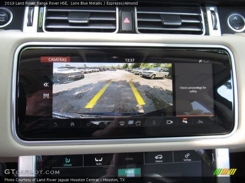 Loire Blue Metallic / Espresso/Almond 2019 Land Rover Range Rover HSE