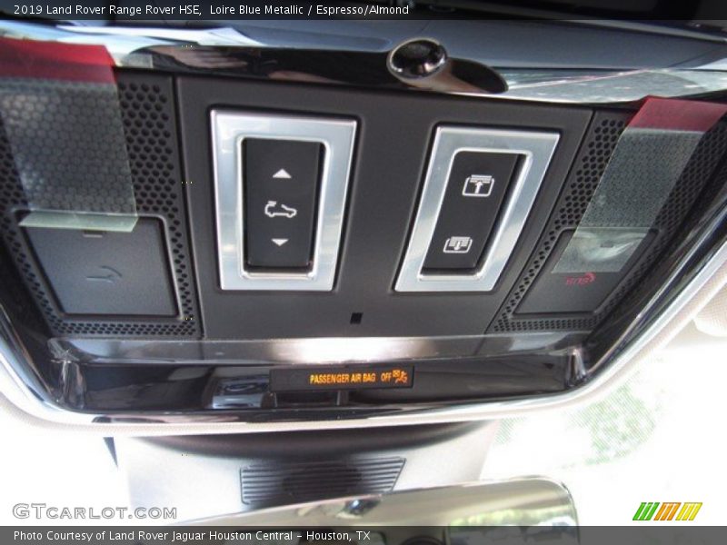 Loire Blue Metallic / Espresso/Almond 2019 Land Rover Range Rover HSE