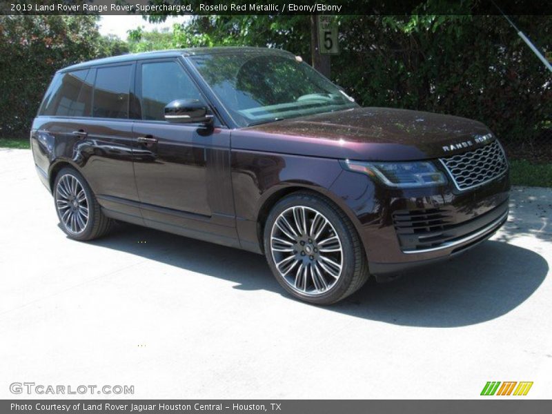 Rosello Red Metallic / Ebony/Ebony 2019 Land Rover Range Rover Supercharged