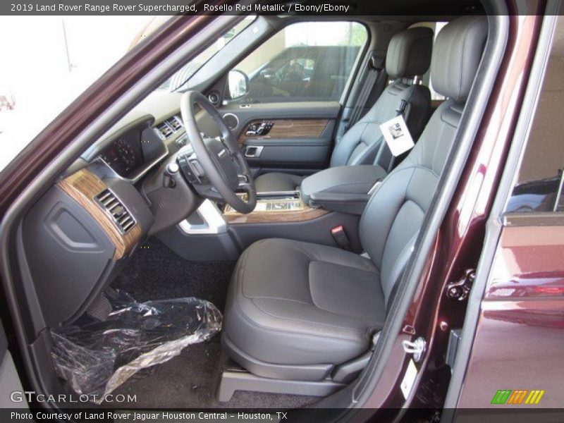 Rosello Red Metallic / Ebony/Ebony 2019 Land Rover Range Rover Supercharged