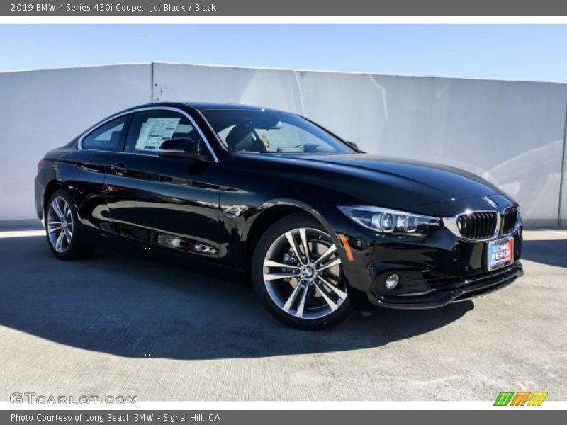 Jet Black / Black 2019 BMW 4 Series 430i Coupe