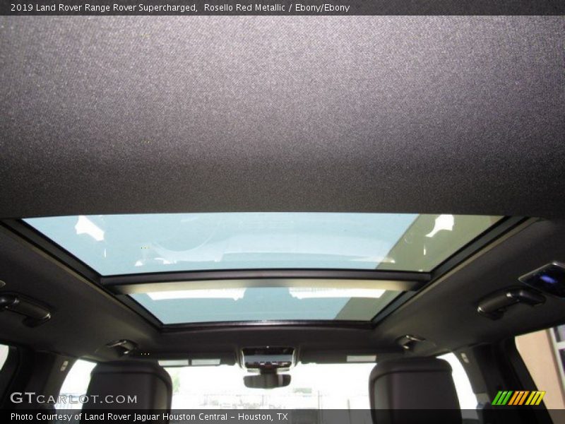 Rosello Red Metallic / Ebony/Ebony 2019 Land Rover Range Rover Supercharged