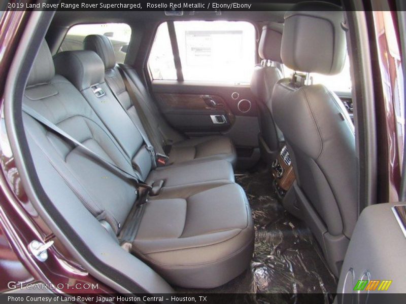 Rear Seat of 2019 Range Rover Supercharged