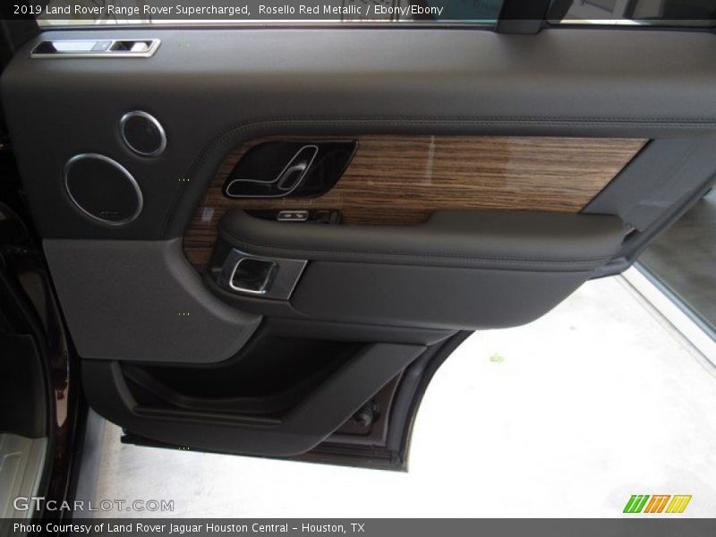 Rosello Red Metallic / Ebony/Ebony 2019 Land Rover Range Rover Supercharged