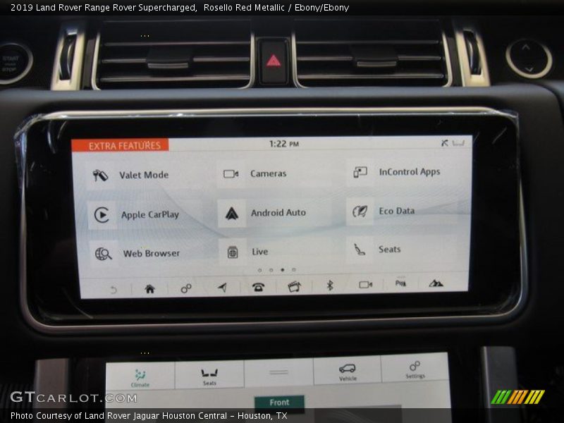 Rosello Red Metallic / Ebony/Ebony 2019 Land Rover Range Rover Supercharged