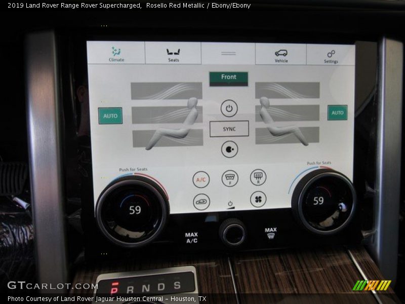 Rosello Red Metallic / Ebony/Ebony 2019 Land Rover Range Rover Supercharged