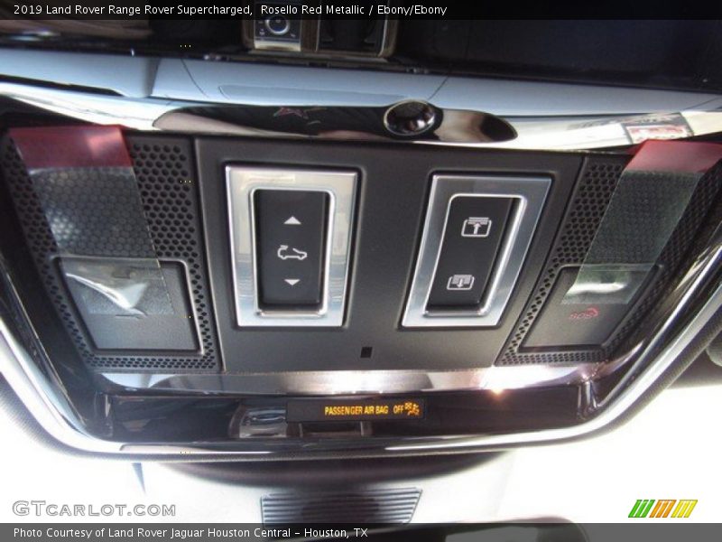 Rosello Red Metallic / Ebony/Ebony 2019 Land Rover Range Rover Supercharged