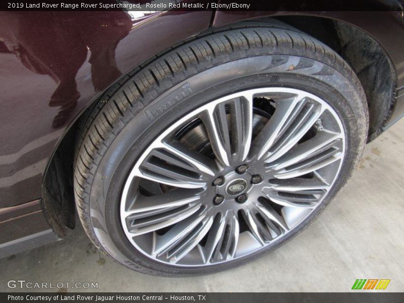 Rosello Red Metallic / Ebony/Ebony 2019 Land Rover Range Rover Supercharged