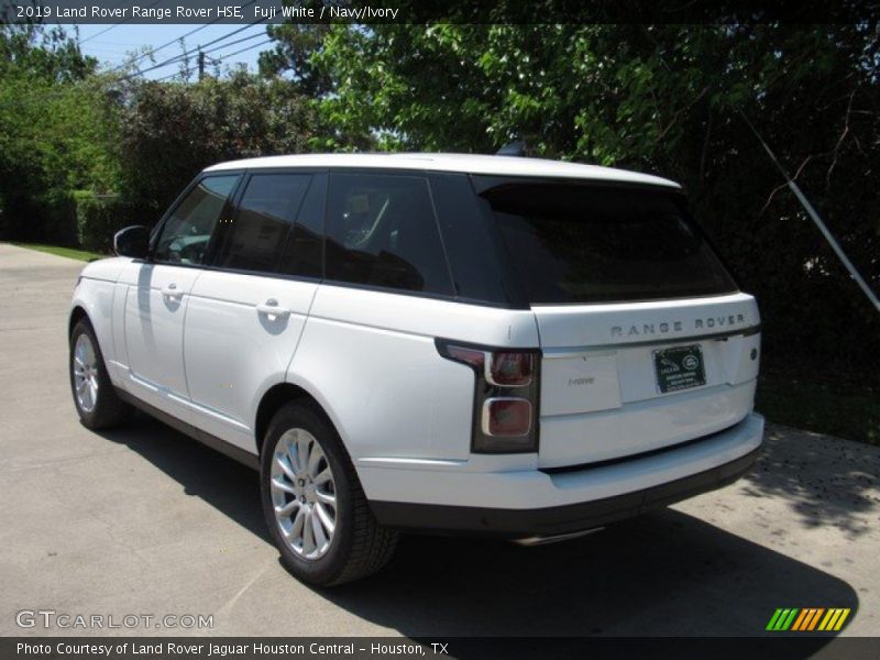Fuji White / Navy/Ivory 2019 Land Rover Range Rover HSE