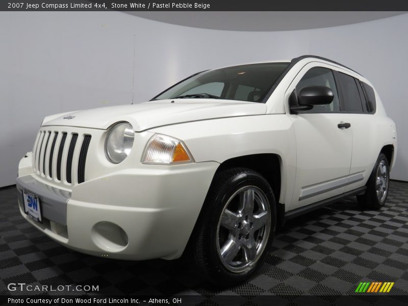 Stone White / Pastel Pebble Beige 2007 Jeep Compass Limited 4x4