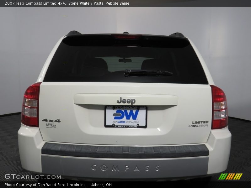 Stone White / Pastel Pebble Beige 2007 Jeep Compass Limited 4x4