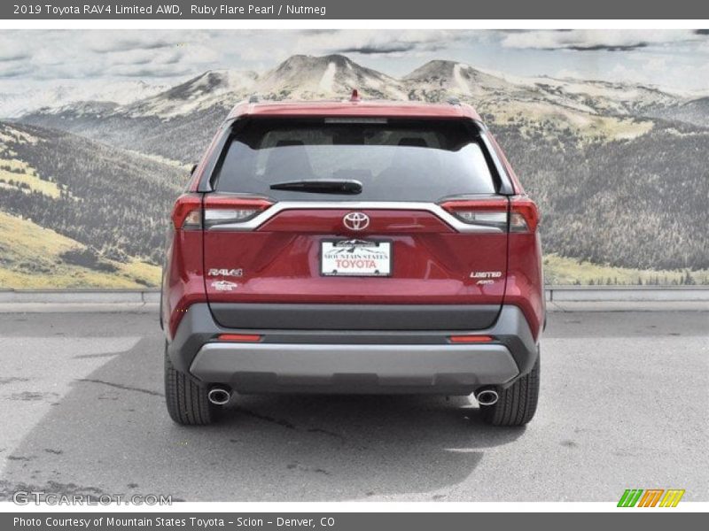 Ruby Flare Pearl / Nutmeg 2019 Toyota RAV4 Limited AWD