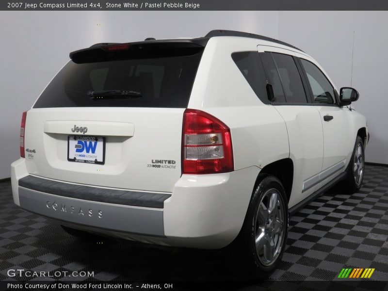 Stone White / Pastel Pebble Beige 2007 Jeep Compass Limited 4x4