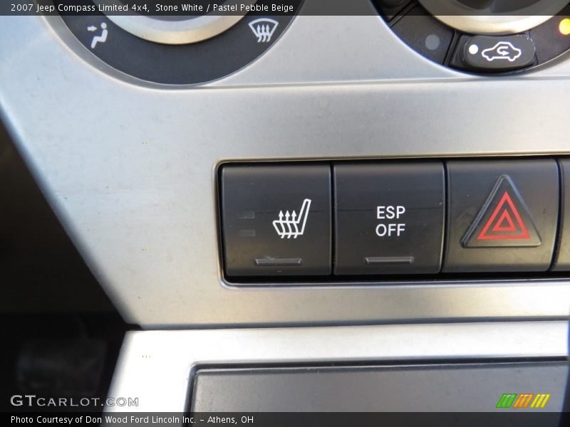 Stone White / Pastel Pebble Beige 2007 Jeep Compass Limited 4x4