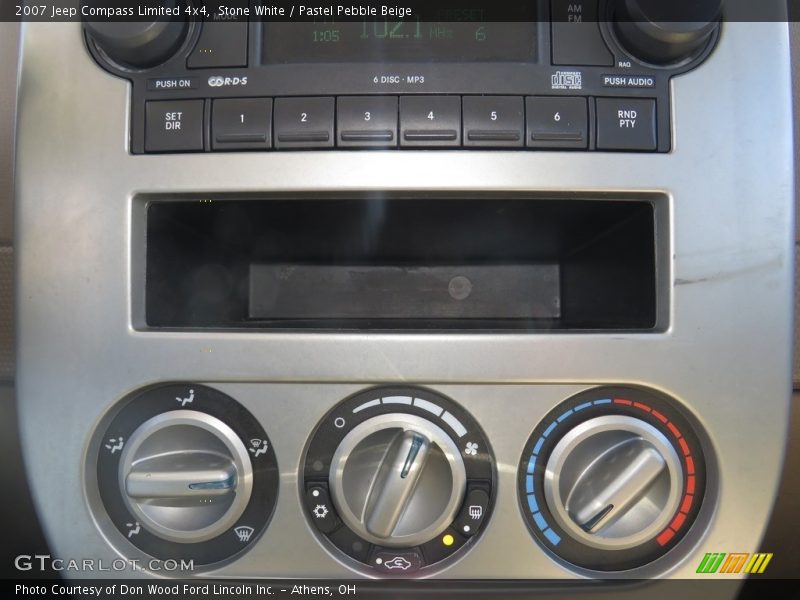 Stone White / Pastel Pebble Beige 2007 Jeep Compass Limited 4x4
