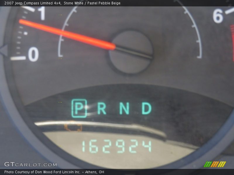 Stone White / Pastel Pebble Beige 2007 Jeep Compass Limited 4x4
