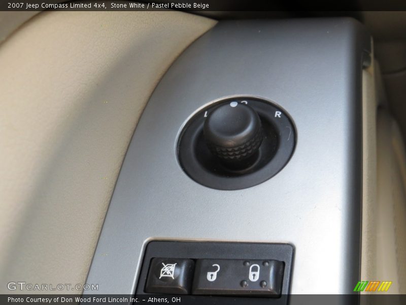 Stone White / Pastel Pebble Beige 2007 Jeep Compass Limited 4x4
