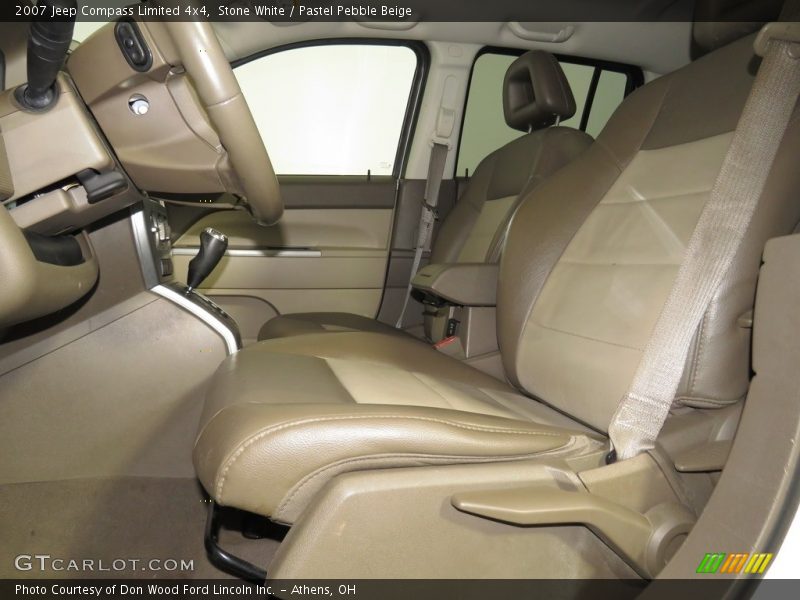 Stone White / Pastel Pebble Beige 2007 Jeep Compass Limited 4x4