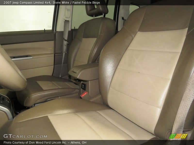 Stone White / Pastel Pebble Beige 2007 Jeep Compass Limited 4x4