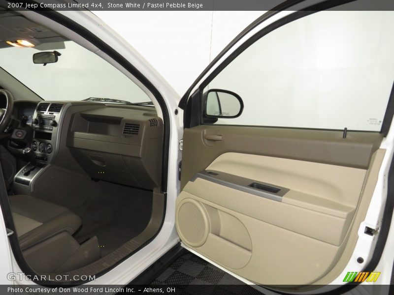 Stone White / Pastel Pebble Beige 2007 Jeep Compass Limited 4x4