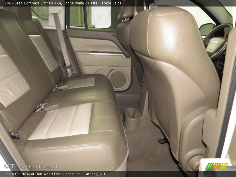 Stone White / Pastel Pebble Beige 2007 Jeep Compass Limited 4x4