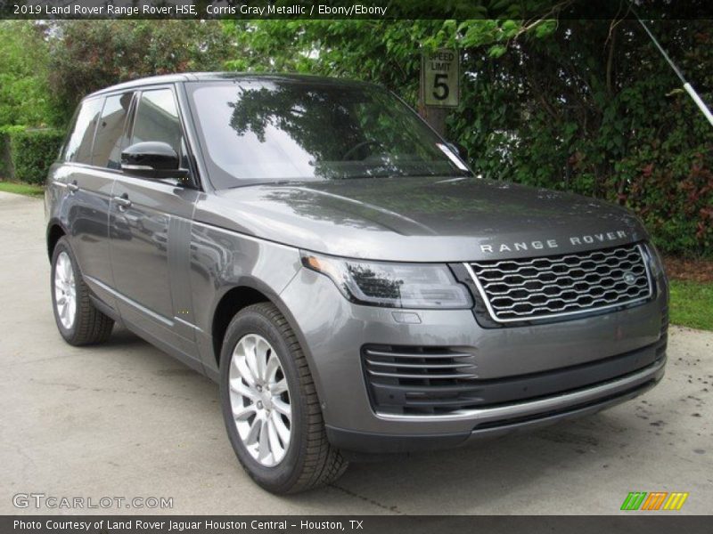 Corris Gray Metallic / Ebony/Ebony 2019 Land Rover Range Rover HSE