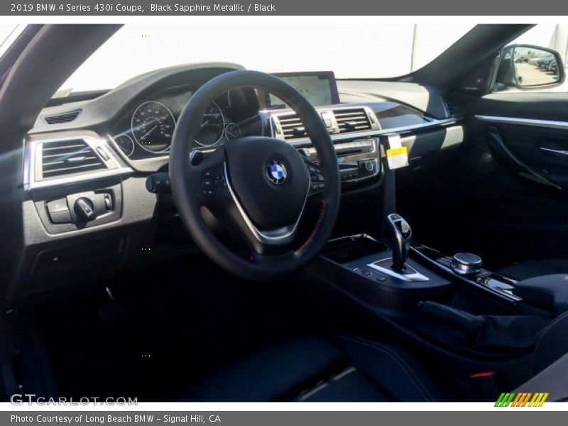 Black Sapphire Metallic / Black 2019 BMW 4 Series 430i Coupe
