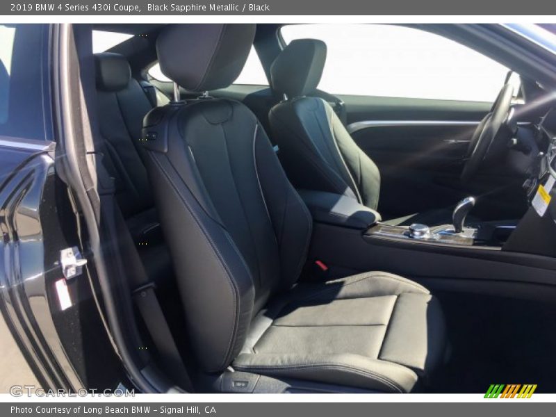 Black Sapphire Metallic / Black 2019 BMW 4 Series 430i Coupe