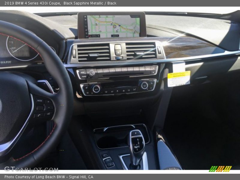 Black Sapphire Metallic / Black 2019 BMW 4 Series 430i Coupe