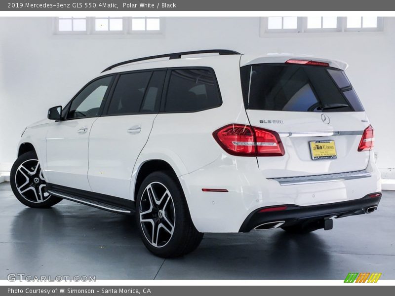 Polar White / Black 2019 Mercedes-Benz GLS 550 4Matic