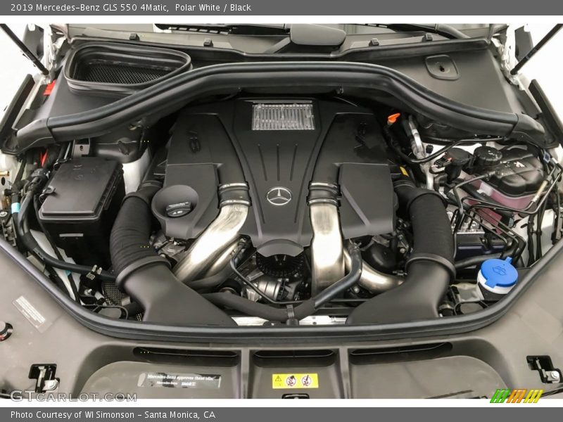  2019 GLS 550 4Matic Engine - 4.7 Liter biturbo DOHC 32-Valve VVT V8