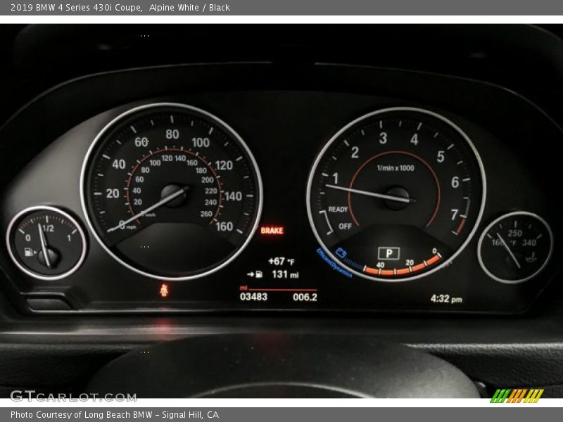 Alpine White / Black 2019 BMW 4 Series 430i Coupe