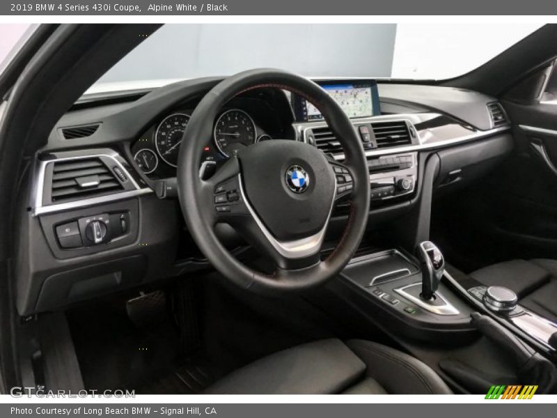 Alpine White / Black 2019 BMW 4 Series 430i Coupe