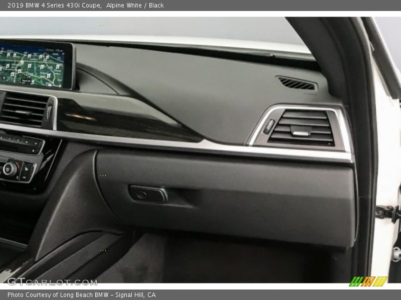 Alpine White / Black 2019 BMW 4 Series 430i Coupe