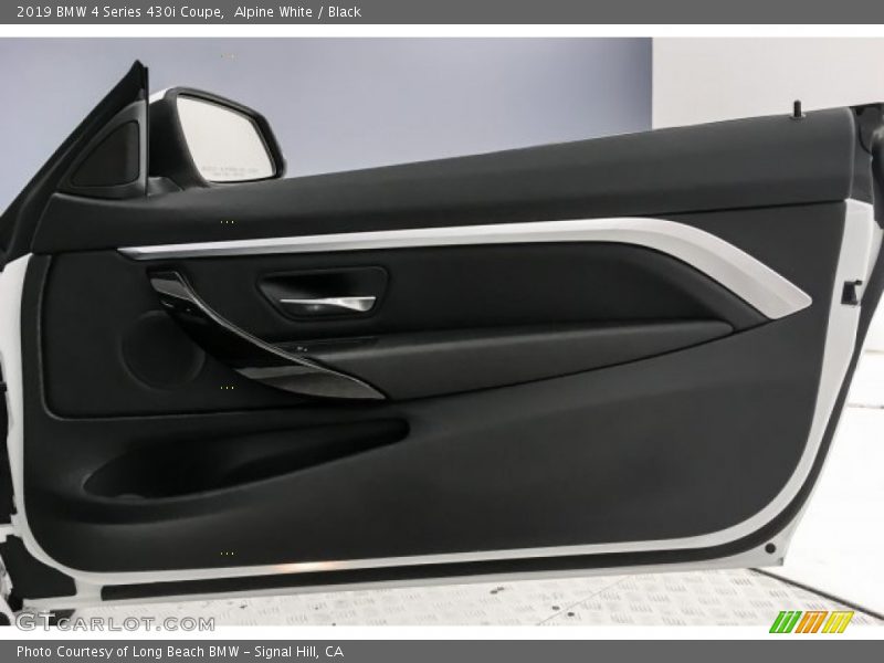Alpine White / Black 2019 BMW 4 Series 430i Coupe