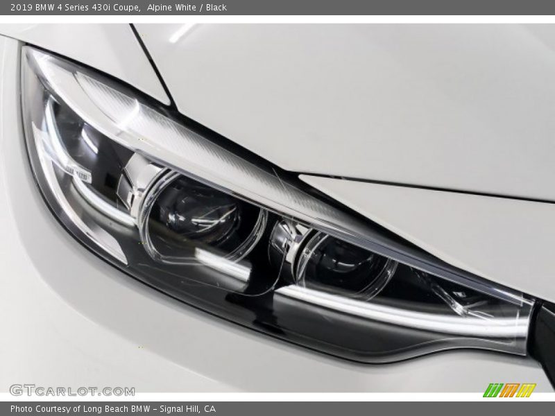 Alpine White / Black 2019 BMW 4 Series 430i Coupe