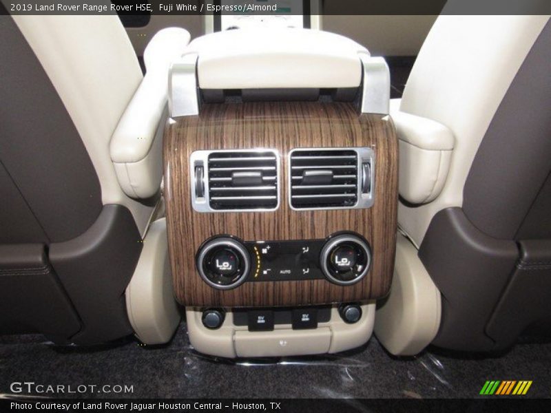 Fuji White / Espresso/Almond 2019 Land Rover Range Rover HSE