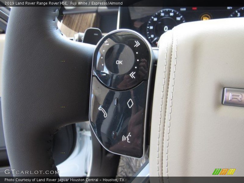 Fuji White / Espresso/Almond 2019 Land Rover Range Rover HSE