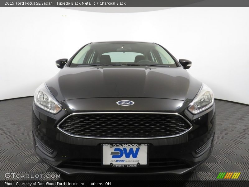 Tuxedo Black Metallic / Charcoal Black 2015 Ford Focus SE Sedan