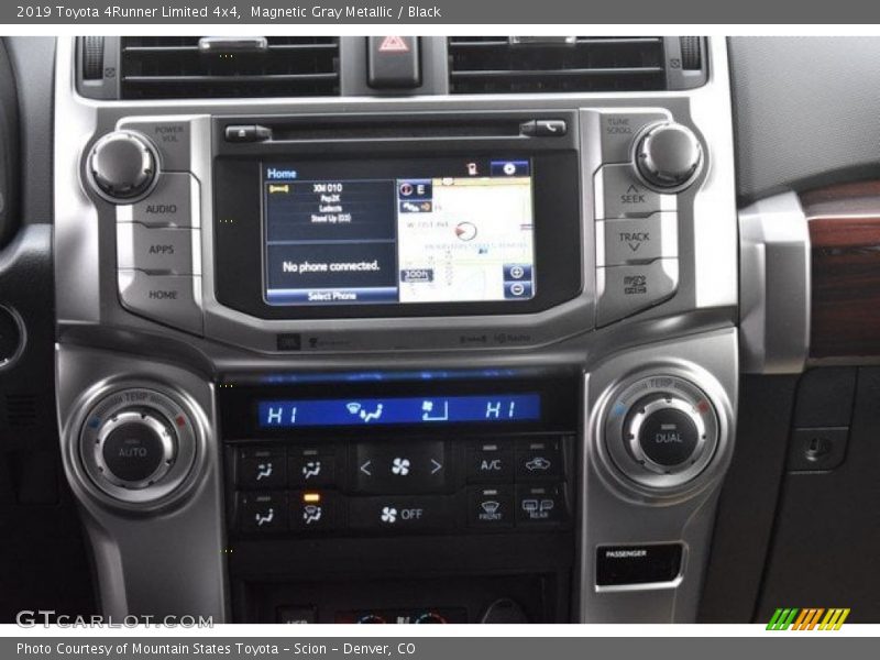 Magnetic Gray Metallic / Black 2019 Toyota 4Runner Limited 4x4