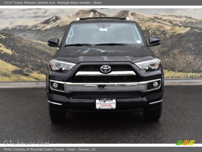 Midnight Black metallic / Black 2019 Toyota 4Runner Limited 4x4