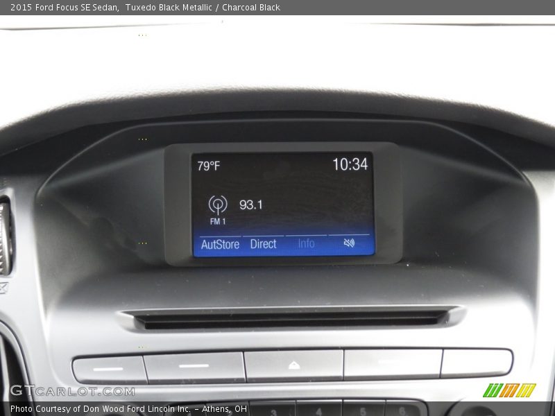Tuxedo Black Metallic / Charcoal Black 2015 Ford Focus SE Sedan