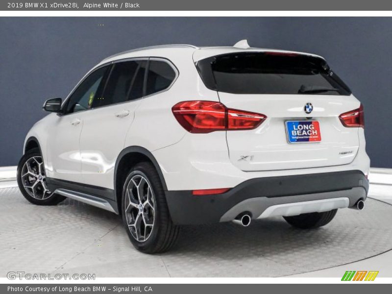 Alpine White / Black 2019 BMW X1 xDrive28i