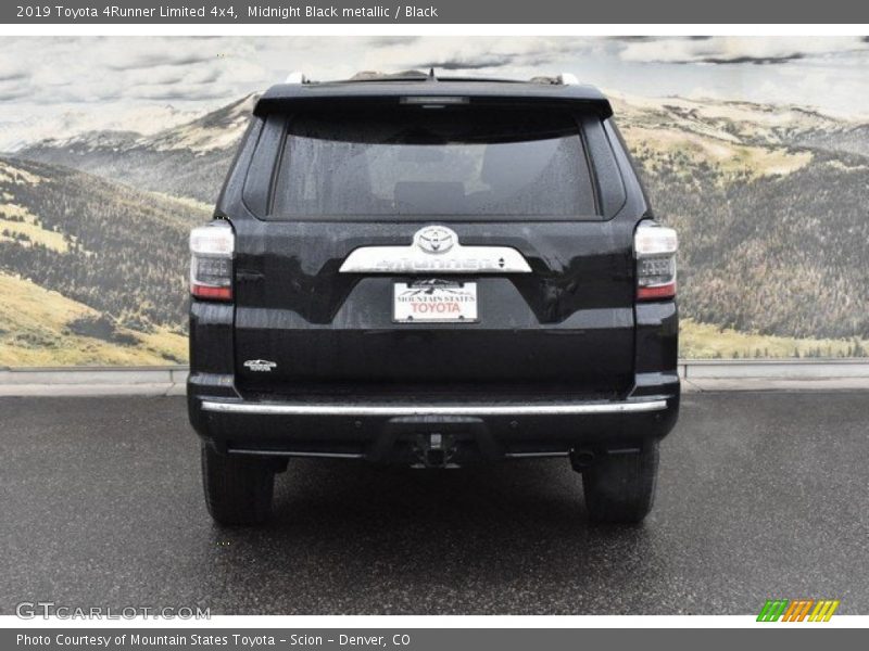 Midnight Black metallic / Black 2019 Toyota 4Runner Limited 4x4