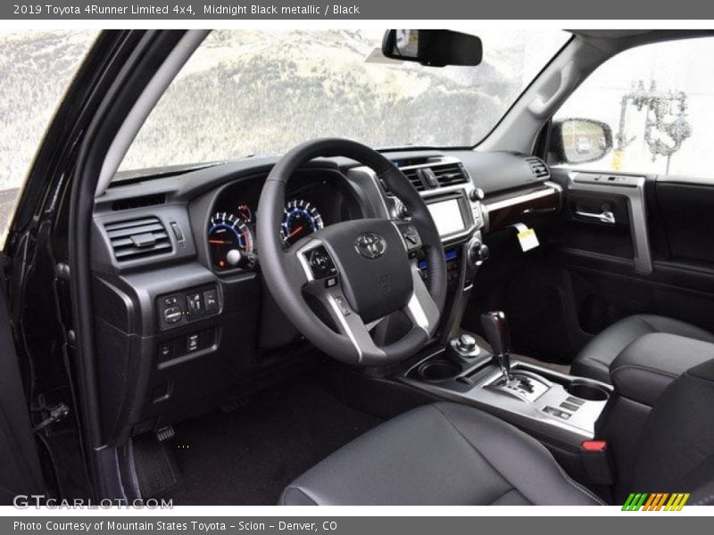 Midnight Black metallic / Black 2019 Toyota 4Runner Limited 4x4