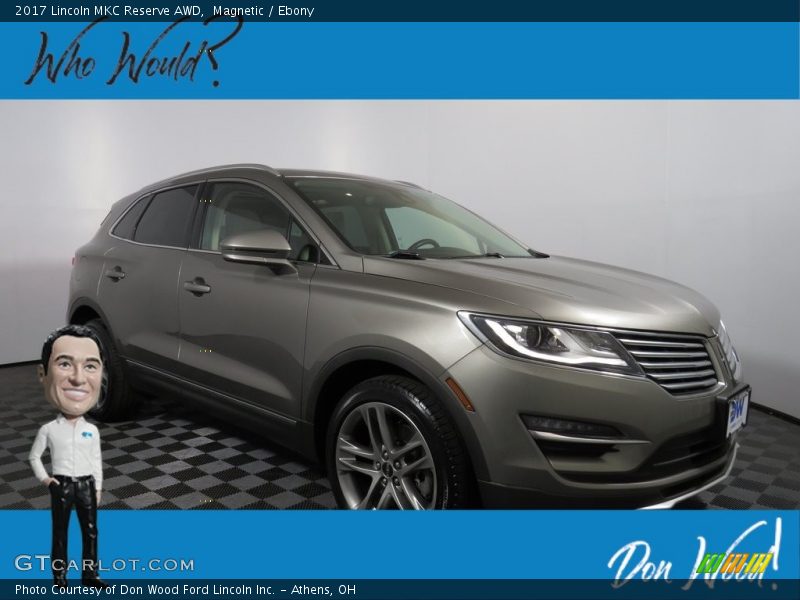 Magnetic / Ebony 2017 Lincoln MKC Reserve AWD