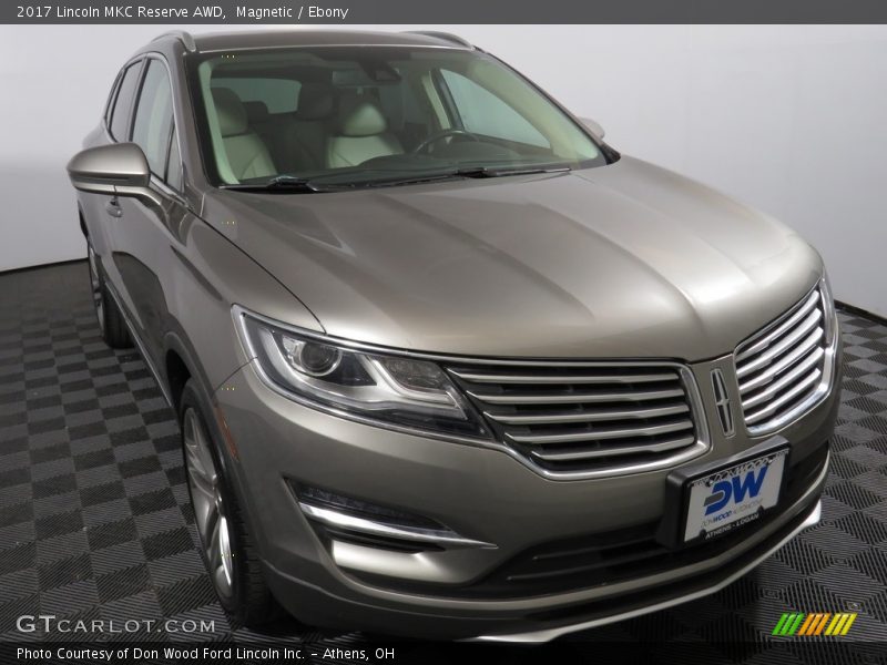 Magnetic / Ebony 2017 Lincoln MKC Reserve AWD